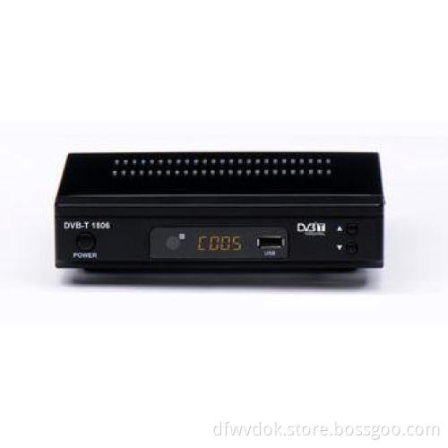 DVB-T Digital TV STB Receiver With USB2.0, Support 7 Days E